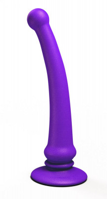 Анальный стимулятор Rapier Plug, цвет: фиолетовый - 15 см