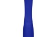 Двухсторонний вибратор Flex - 21,5 см, цвет: синий