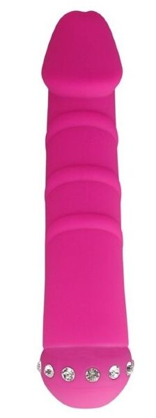 Вибратор SPARKLE SUCCUBI VIBRATING DONG - 14,5 см, цвет: розовый