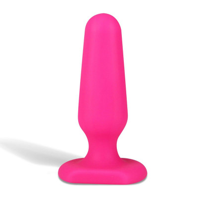 Плаг из силикона Beginner 3, цвет: розовый - 7,5 см