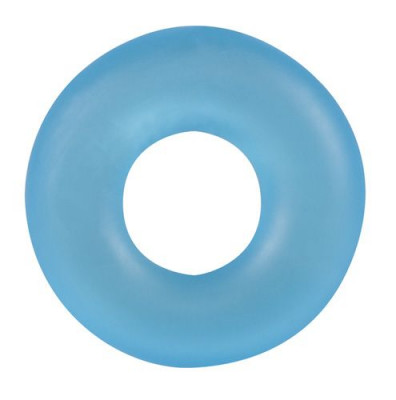 Эрекционное кольцо Stretchy Cockring, цвет: голубой
