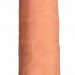 Реалистичный фаллоимитатор с присоской №78 - 20,5 см, цвет: телесный