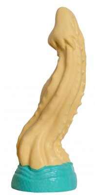 Фаллоимитатор Песчаная Змея medium - 24 см, цвет: бежевый