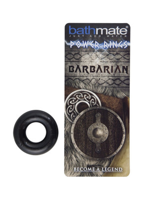 Эрекционное кольцо Bathmate Barbarian, цвет: черный