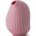 Вакуум-волновой стимулятор с вибрацией и базой-ночником Cuddly Bird, цвет: нежно-розовый