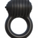 Эрекционное виброкольцо Pipedream Blackjack Power Ring, цвет: черный