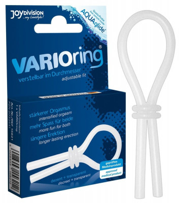Эрекционное лассо VarioRing, цвет: прозрачный