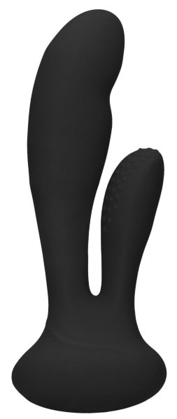 Вибратор G-Spot and Clitoral Vibrator Flair - 17,5 см, цвет: черный