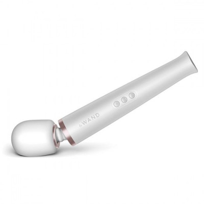 Массажер-жезл Le Wand Rechargeable Vibrating Massager, цвет: белый
