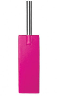 Шлепалка Leather Paddle, цвет: розовый - 35 см