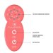 Универсальный массажер Silicone Massage Wand - 20 см, цвет: розовый