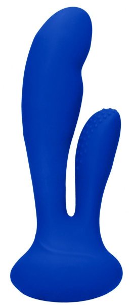 Вибратор G-Spot and Clitoral Vibrator Flair - 17,5 см, цвет: синий