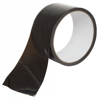 Бондажная лента Bondage Tape, цвет: черный - 18 м