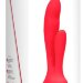 Вибратор G-Spot and Clitoral Vibrator Flair - 17,5 см, цвет: красный