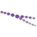 Цепочка анальных шариков Triple Anal Pleasures, цвет: фиолетовый
