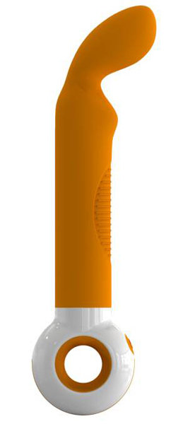 Вибромассажёр O-zone, цвет: оранжевый