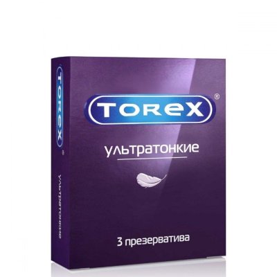 Презервативы Torex  Ультратонкие  - 3 шт.