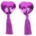 Пэстисы с кисточками, цвет: фиолетовый