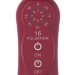 Универсальный массажер Silicone Massage Wand - 20 см, цвет: красный