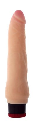 Вибратор-реалистик REALSTUFF 7.5INCH VIBRATOR - 19 см, цвет: телесный