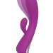 Вибратор с клиторальным отростком ROCKING BUNNY, цвет: фиолетовый