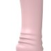 Гладкий вибратор FLEXIBLE SWEETHEART - 12 см, цвет: розовый