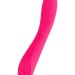 Нереалистичный вибратор JOS Twig - 20,5 см, цвет: розовый