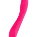 Нереалистичный вибратор JOS Twig - 20,5 см, цвет: розовый