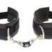 Полиуретановые наручники Luxurious Handcuffs, цвет: черный