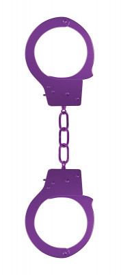 Наручники OUCH! Beginner's Handcuffs Purple, цвет: фиолетовый
