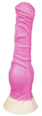 Фаллоимитатор Пони small - 20,5 см, цвет: розовый