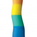 Фаллоимитатор Colours Pride Edition 6 Wave Dildo - 19 см