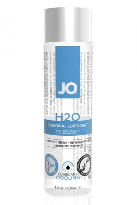 Охлаждающий лубрикант JO Personal Lubricant H2O COOLING на водной основе - 120 мл.