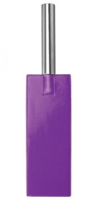 Шлепалка Leather Paddle, цвет: фиолетовый - 35 см