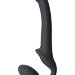 Безремневой страпон Silicone Bendable Strap-On S, цвет: черный