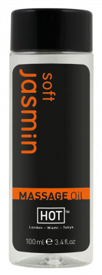 Массажное масло для тела HOT Soft Jasmin - 100 мл.