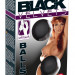 Вагинальные шарики Black Velvets Balls с петлей, цвет: черный