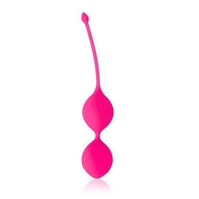 Вагинальные шарики 36 мм, арт. CSM-23002-25, цвет: розовый