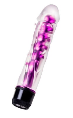 Классический вибратор TOYFA Trio Vibe - 18 см, цвет: розовый