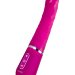 Нереалистичный вибратор Ailighter Smart Telescopic Lover - 27,1 см, цвет: розовый