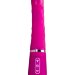 Нереалистичный вибратор Ailighter Smart Telescopic Lover - 27,1 см, цвет: розовый