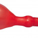 Надувной анальный расширитель Bad Kitty Vibrating Balloon с вибрацией - 14,5 см