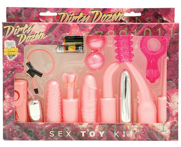 Набор для анально-вагинальной стимуляции Dirty Dozen Sex Toy Kit