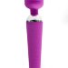 Силиконовый вибромассажер с 16 видами пульсации - 19,2 см, цвет: фиолетовый
