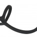 Эрекционное кольцо Black Velvets Cock & Ball Ring + Plug с утяжкой на мошонку и анальным плагом