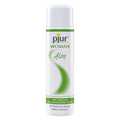 Лубрикант pjur WOMAN Aloe на водной основе - 100 мл.