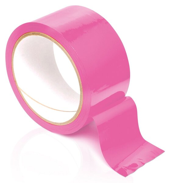 Самоклеющаяся лента для связывания Pipedream Pleasure Tape, цвет: розовый - 10,6 м