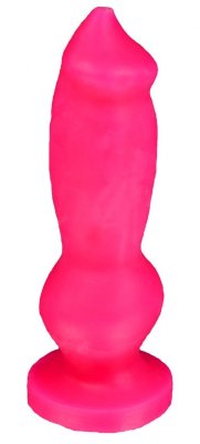 Фаллоимитатор Стаффорд mini - 17 см, цвет: ярко-розовый
