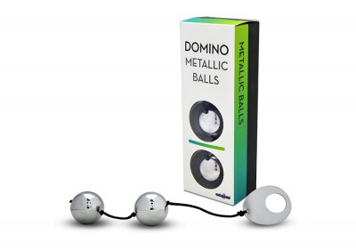 Металлические вагинальные шарики Domino Metallic Balls