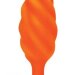 Спиральный анальный виброплаг b-Vibe Swirl, цвет: оранжевый